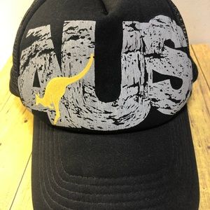 Vintage AUS snapback hat cap Nucolorvue Mesh Australia Kangaroo